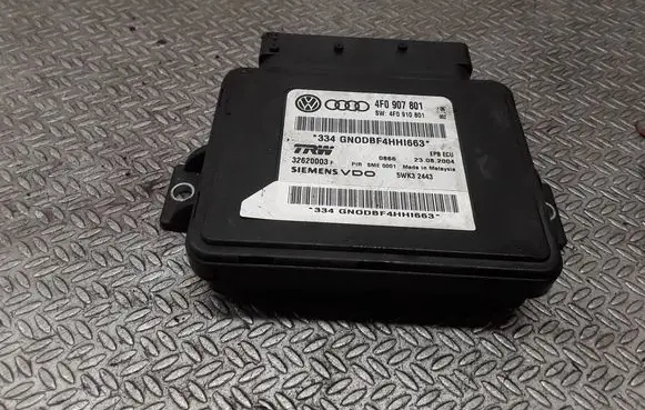 Audi A6 S6 C6 4F Hand brake control module 4F0907801