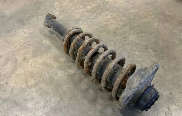 Audi A6 S6 C4 4A Rear shock absorber with coil spring 