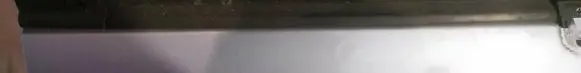 Fiat Ulysse Front door glass trim molding 