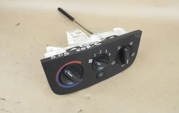 Opel Corsa C Climate control/heater control trim 21360211205
