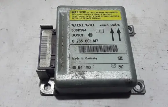 Volvo S40, V40 Airbag control unit/module 30611294