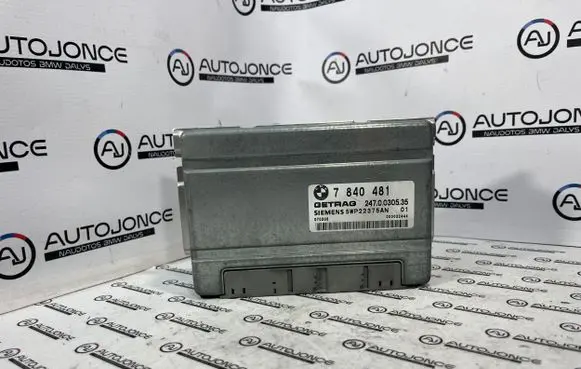 BMW 5 E60 E61 Gearbox control unit/module 7840481 5WP22375AN