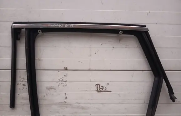 Opel Grandland X Rubber seal rear door window/glass 981485668A