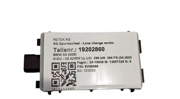 BMW 1 F70 Distronic sensor radar 66325B551E4 66325B31AF3 5B551E4