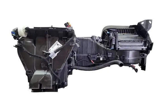 Interior heater climate box assembly