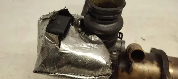 EGR valve cooler