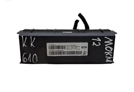 Opel Mokka Climate control unit 13586724