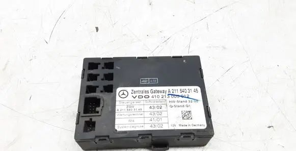 Mercedes-Benz E W211 Door central lock control unit/module A2115403145