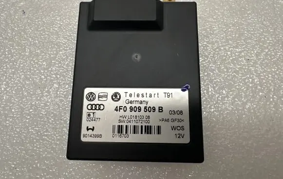 Audi A6 S6 C6 4F Auxiliary heating control unit/module 4F0909509B