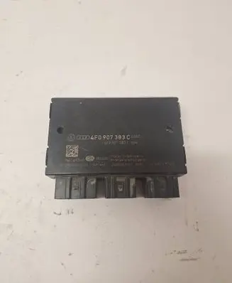 Audi A6 S6 C6 4F Tow bar trailer control unit/module 4F0907383C