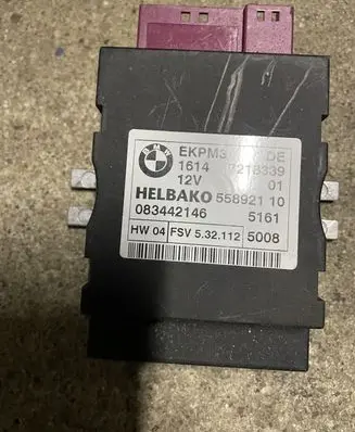 BMW 5 E60 E61 Fuel injection pump control unit/module 7218339