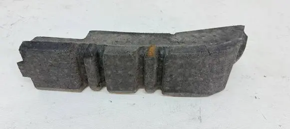 Front bumper foam support bar