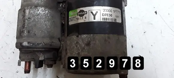 Nissan Micra Starter motor 233001F771