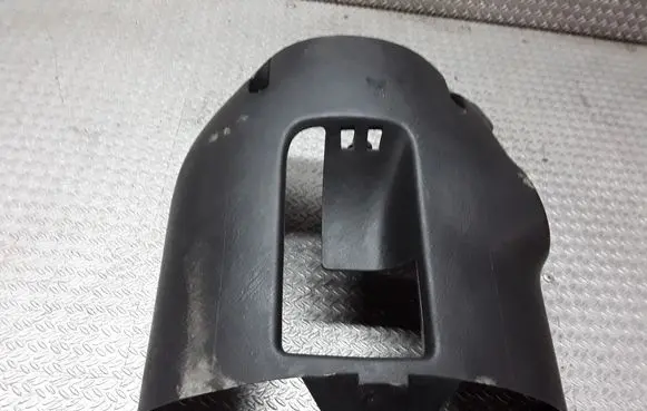 Steering wheel column trim