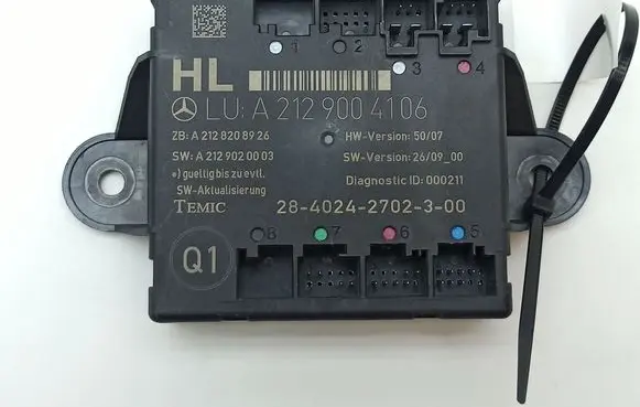 Mercedes-Benz E W212 Door control unit/module A2129004106