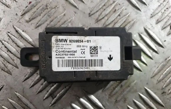 BMW 3 F30 F35 F31 Alarm movement detector/sensor 9269634
