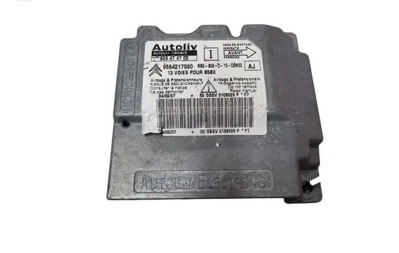Citroen C4 Grand Picasso Airbag control unit/module 9664217980 606474700