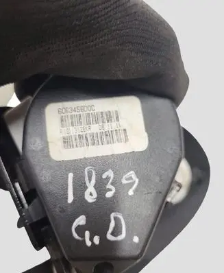 BMW X5 E70 Rear seatbelt 606345600C S471610600971 11B313EA0016Z