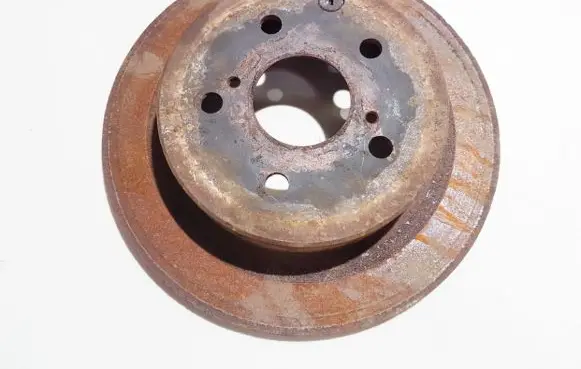 Rear brake disc