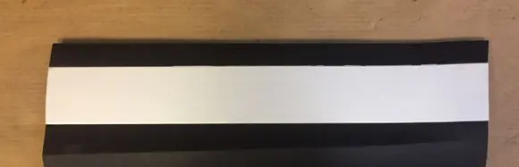 Rear door trim (molding)