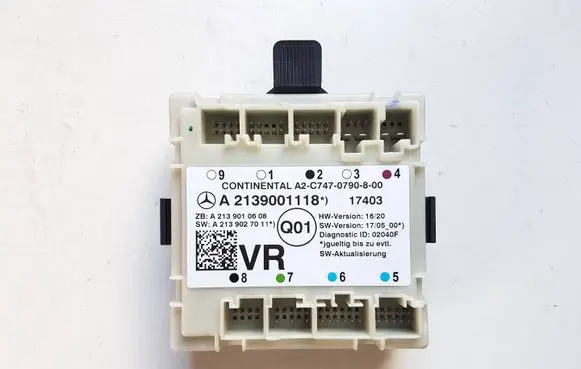 Mercedes-Benz E W213 Door control unit/module A2139001118