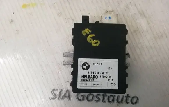 BMW 5 E60 E61 Fuel injection pump control unit/module 6765705 55892110 040440381