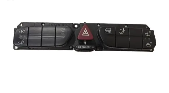Mercedes-Benz C W203 Hazard light switch 2038215458 3306090200 20411429001