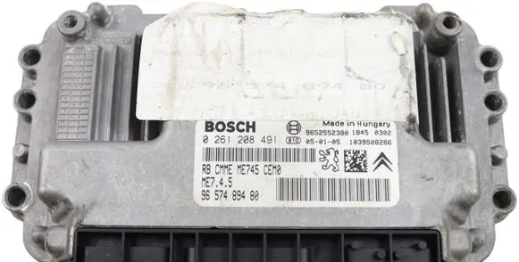 Citroen C4 I Engine control unit/module 9657489480 9652552380 0261208491
