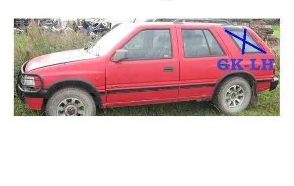 Opel Frontera A Rear side window E143R00128
