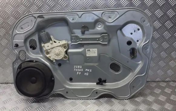 Ford Focus Front door window regulator with motor 4M5T-14553