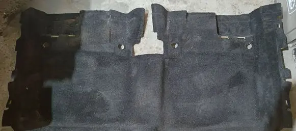 Citroen C6 Rear floor carpet liner 96447546ZD 96447546