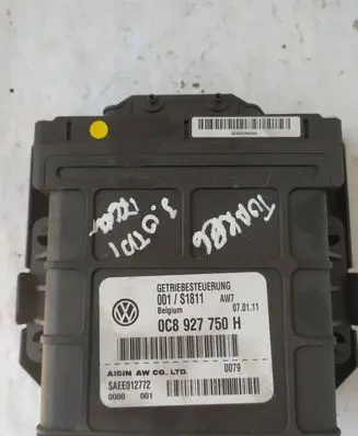 Volkswagen Touareg II Gearbox control unit/module 0C8927750H 001S1811 SAEE012772