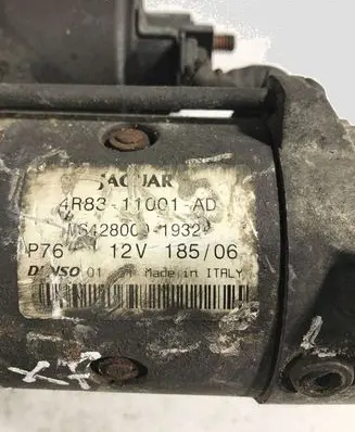Jaguar XF Starter motor 4R8311001AD
