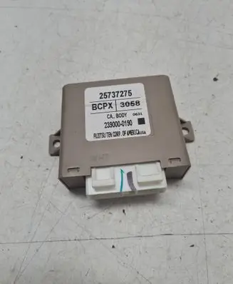 Cadillac SRX Seat control module 25737275 2390000190