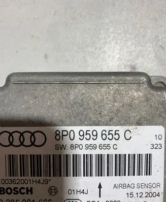 Audi A3 S3 A3 Sportback 8P Airbag control unit/module 8P0959655C 0285001666