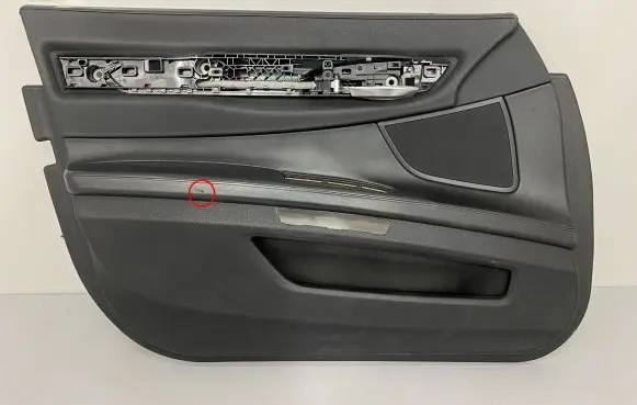 BMW 7 F01 F02 F03 F04 Front door card panel trim 1234567