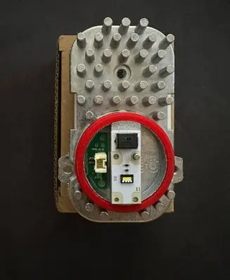 BMW X6 F16 LED ballast control module 63117263051