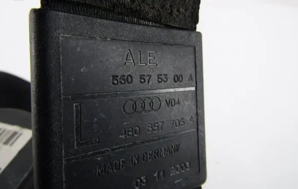 Audi A6 S6 C5 4B Front seatbelt 560585901