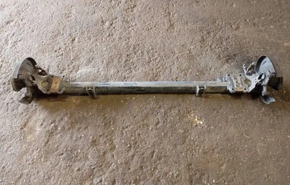 Rear axle beam