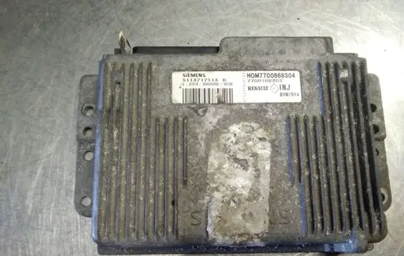 Renault Megane I Engine control unit/module S113717113D HOM7700868304 7700102303