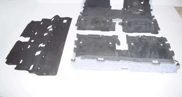 BMW i3 Front floor carpet liner 7272377 7272378 7272376