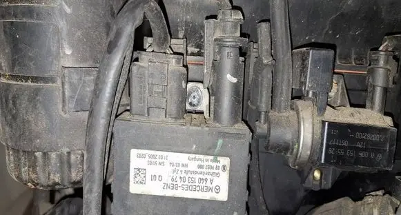 Mercedes-Benz B W245 Glow plug pre-heat relay A6401530479