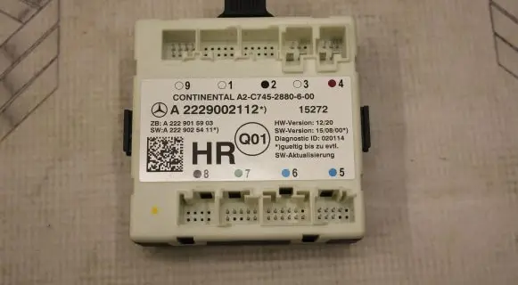 Mercedes-Benz C W205 Door control unit/module A2229002112