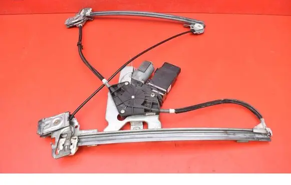 Skoda Octavia Mk2 (1Z) Front door window regulator with motor 1U1837401J