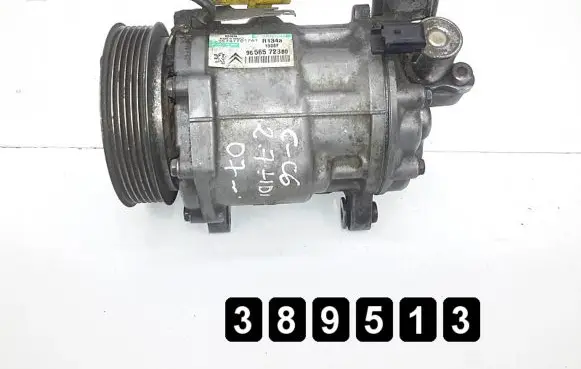 Citroen C6 Air conditioning (A/C) compressor (pump) 9656572380