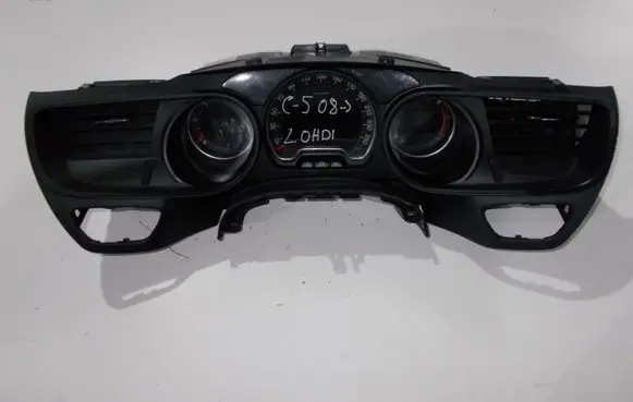 Citroen C5 Speedometer (instrument cluster) 9665368980