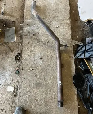 Peugeot 307 CC Muffler/silencer 
