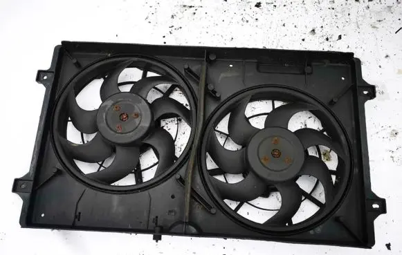 Seat Alhambra (Mk1) Radiator cooling fan shroud 7m3121207b ym218147ab