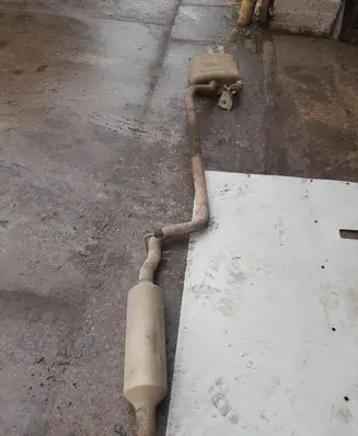 Volkswagen PASSAT B6 Muffler/silencer 