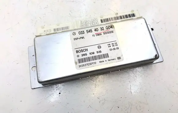 Mercedes-Benz E W211 ESP (stability system) control unit 0335454032